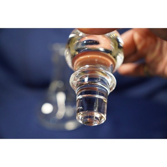 Garanti 24% Lead Cristal France Decanter with Stopper‎ (5c6) - Picture 7 of 8